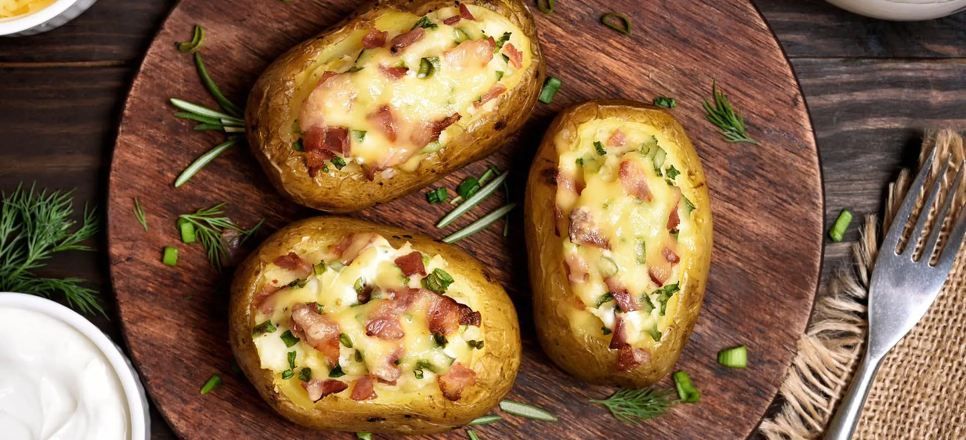 Receita de Baked Potatoes