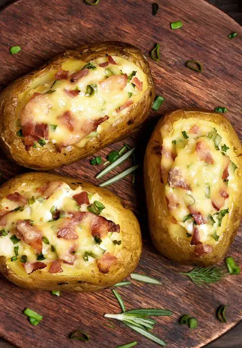 Receita de Baked Potatoes