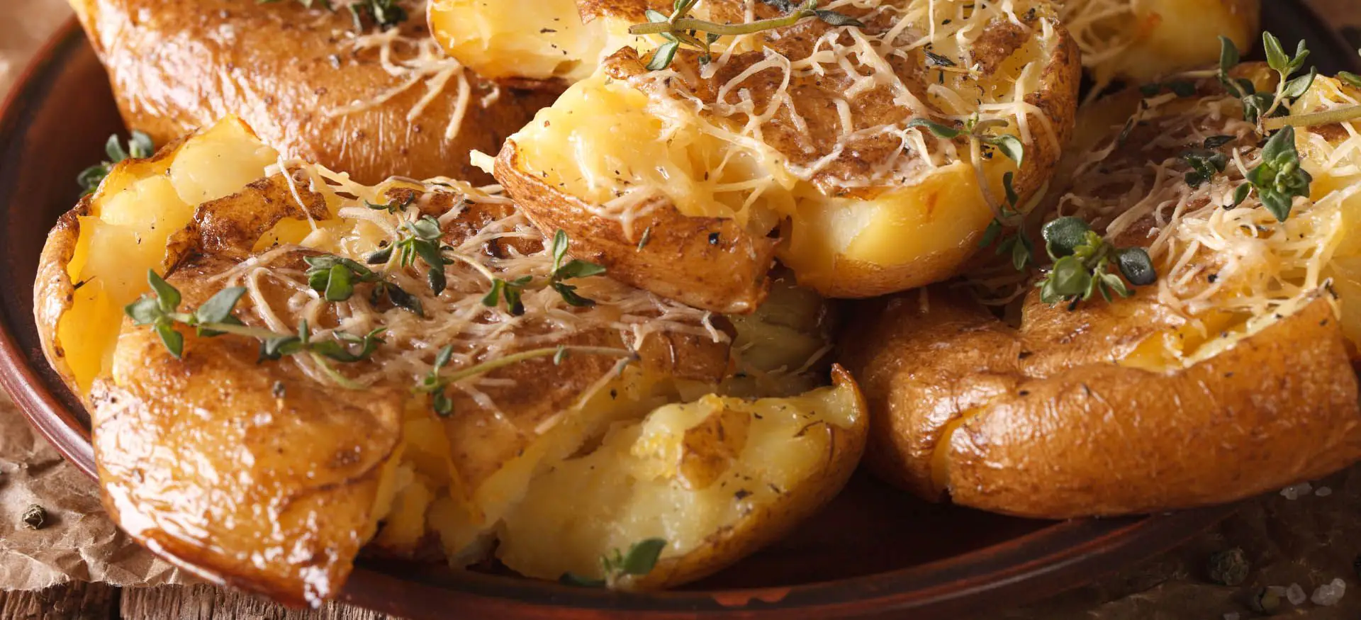 Batatas ao Murro com Azeite Cocinero Extra Virgem
