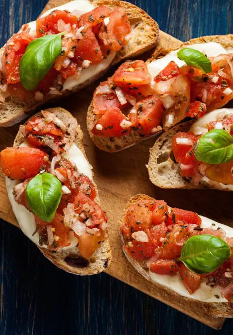 Focaccia e Bruschetta com Cocinero Azeite Extra Virgem