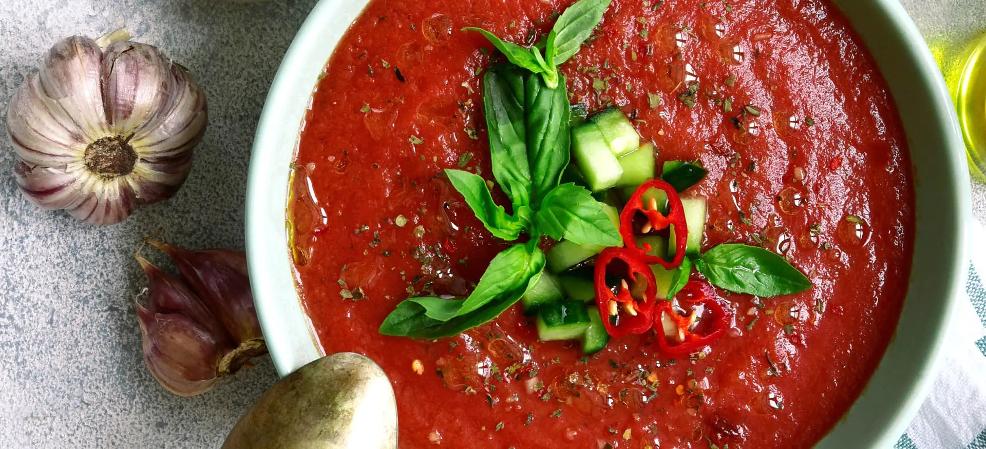 Receita de Gazpacho Espanhol