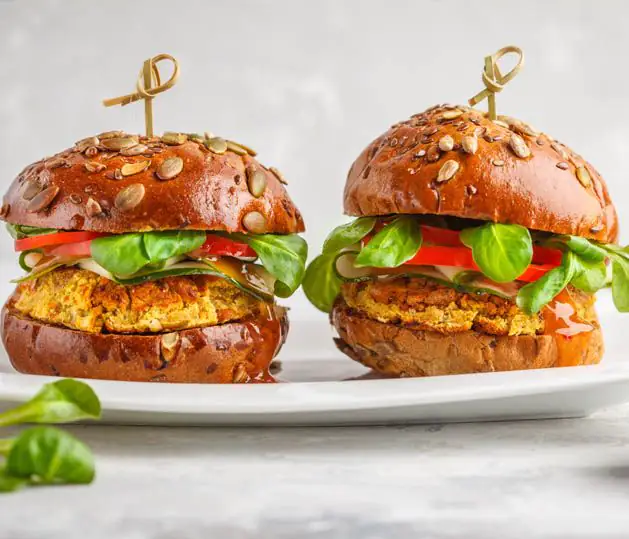 Hamburger Vegetariano com Cocinero Azeite Extravirgem