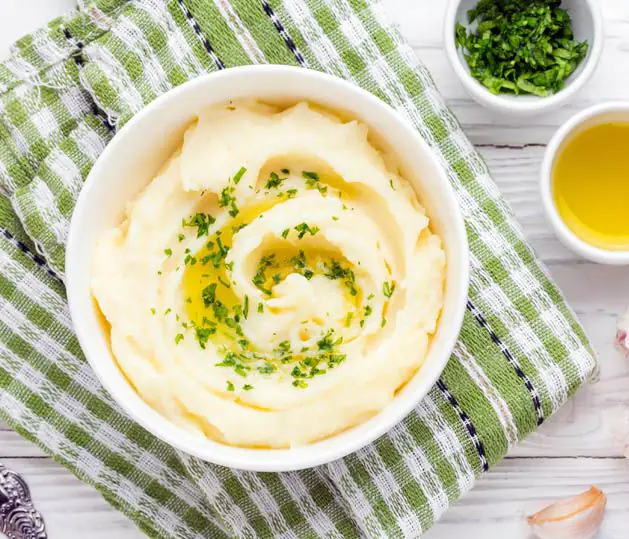 Purê de Batatas ao Cocinero Azeite Extra Virgem